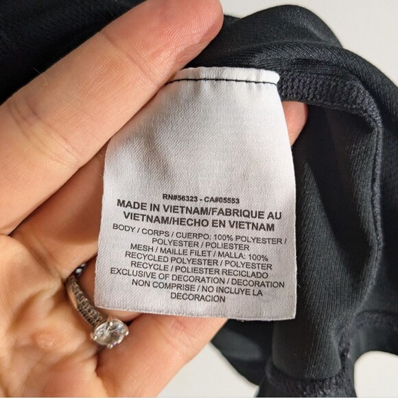 Nike Dri Fit Black Racerback Athletic Tank Women's Size Small - Picture 4 of 4